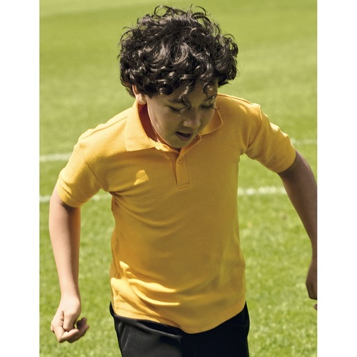 [Z539K] (R-539B-0) Kids Classic Polycotton Polo [Z539K]