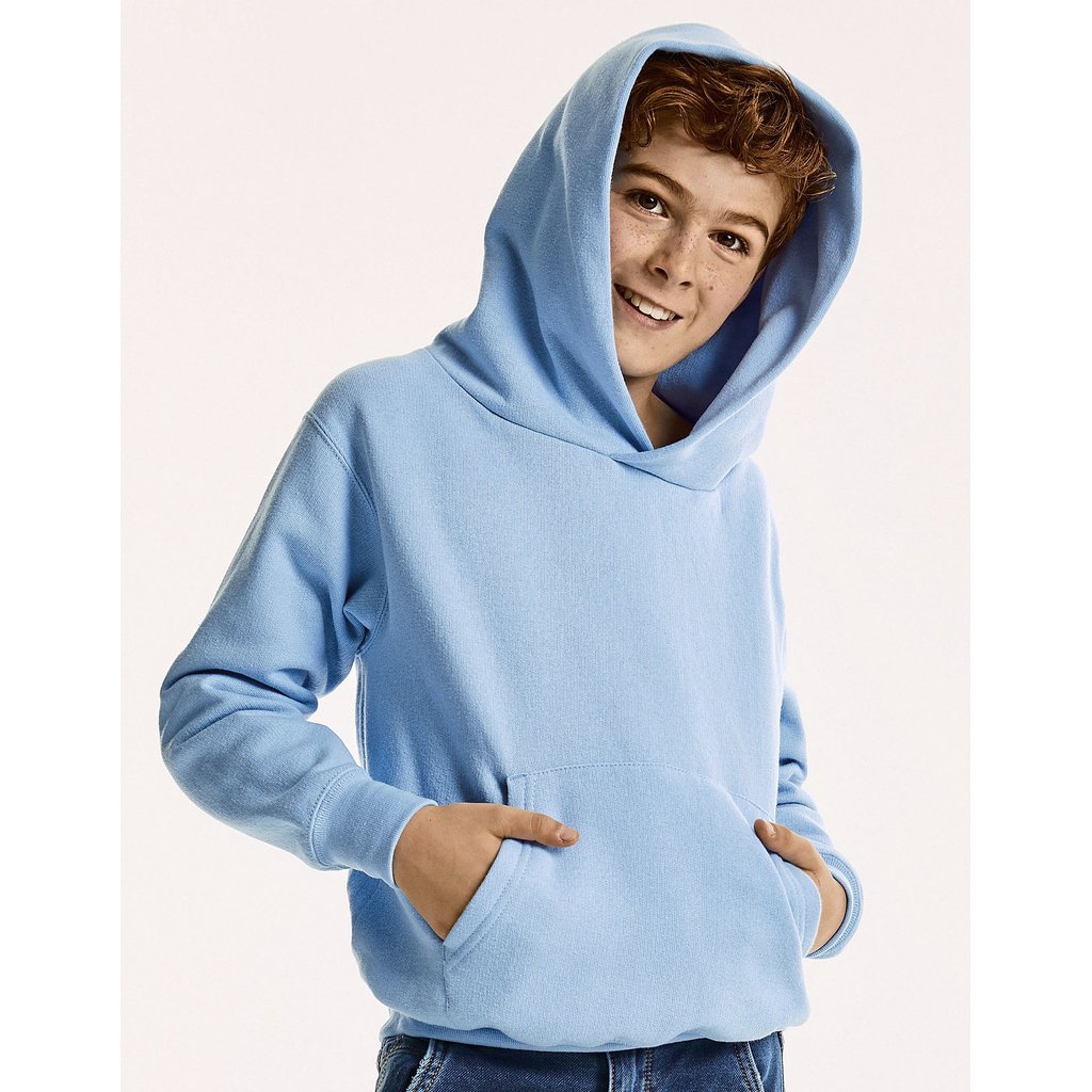 [Z575NK] (R-575B-0) Kids Hooded Sweatshirt [Z575NK]