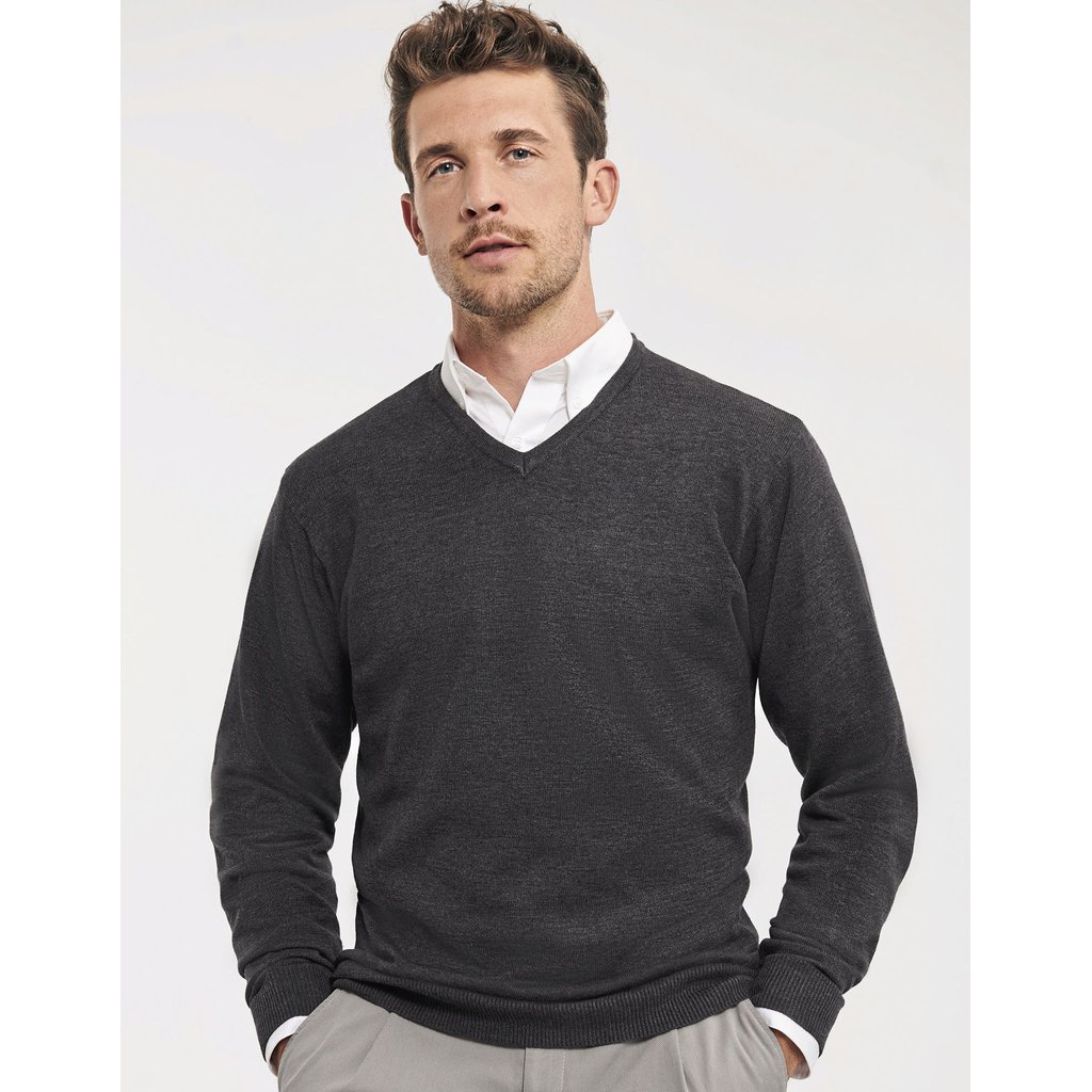 [Z710] (R-710M-0) Men´s V-Neck Knitted Pullover