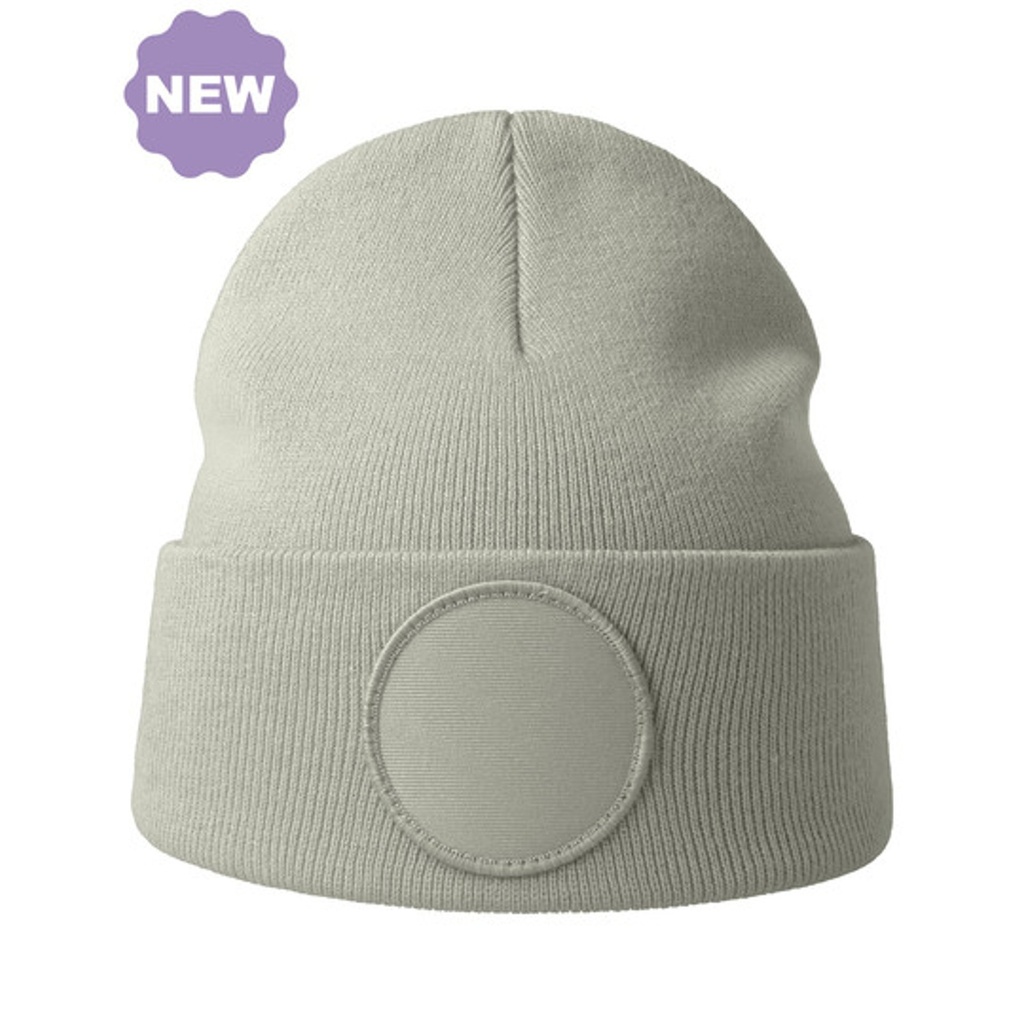 [AT7005] Wind-S Circular Patch Beanie [AT7005]