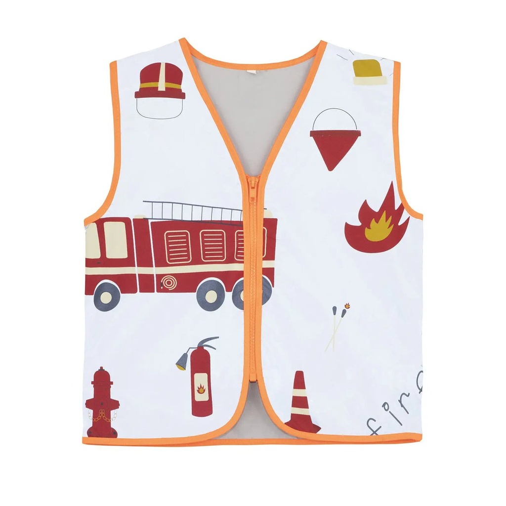 (ACTRESFIR) Children's Safety Vest Action Mestieri Silver