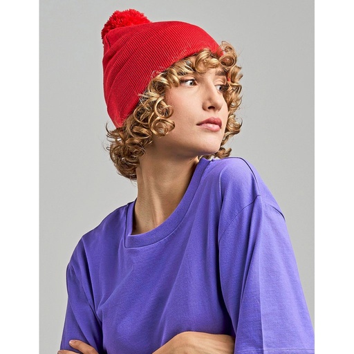 [AT811] (WIPO) Wind-S Beanie with Pompom [AT811]