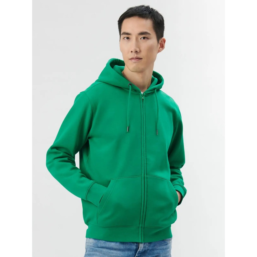(BS333) Felpa zip e cappuccio - Vega