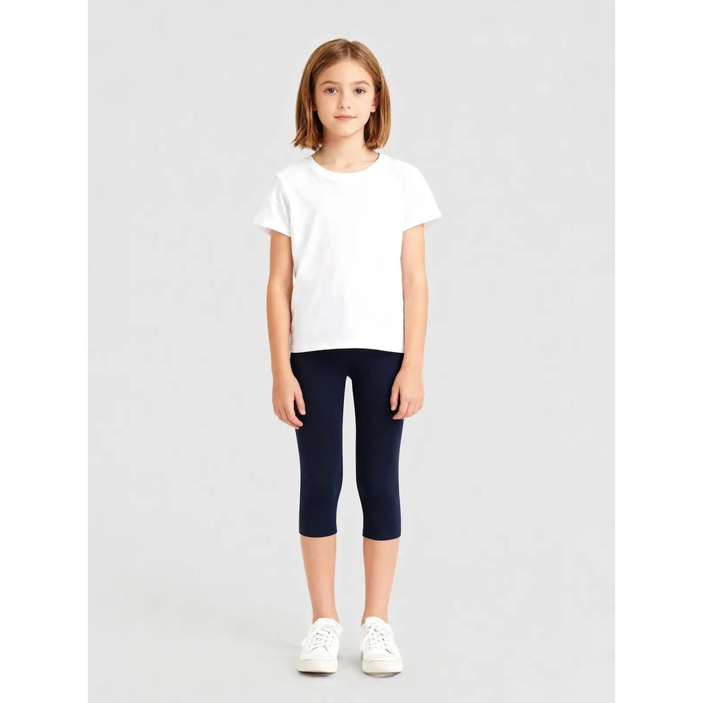 (BSK461) Leggins 3/4 bambina