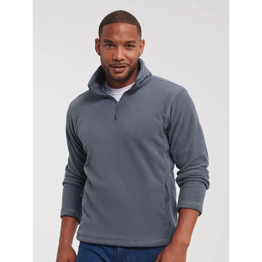 (JE8740M) Adults' Quarter Zip Outdoor Fleece