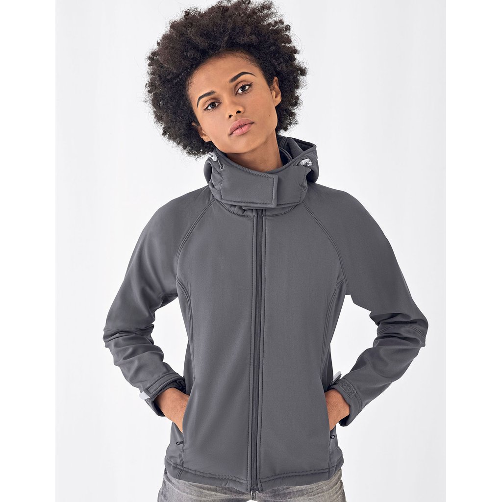 [BCJW937] Women´s Hooded Softshell