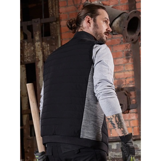 (JN1864) Men's Padded Hybrid Vest