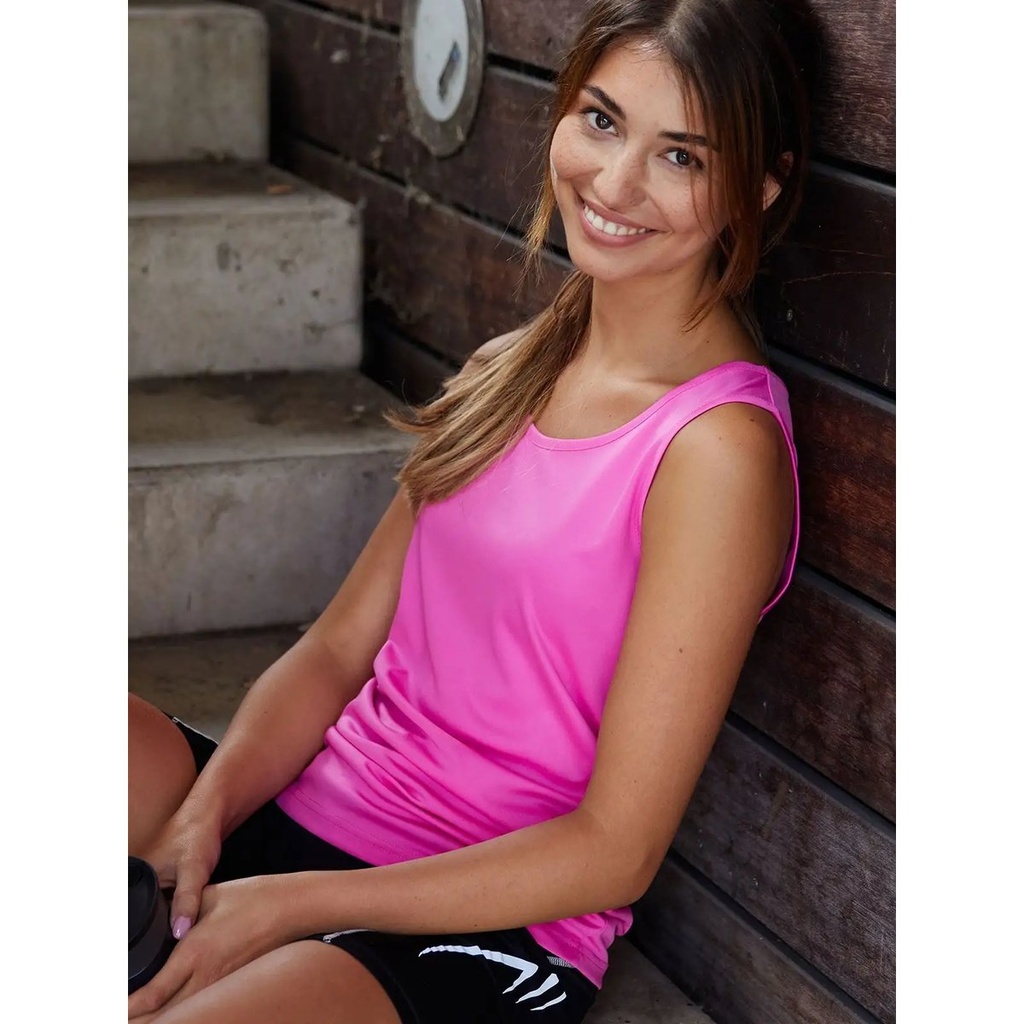 (JN737) Ladiesâ Active Tanktop
