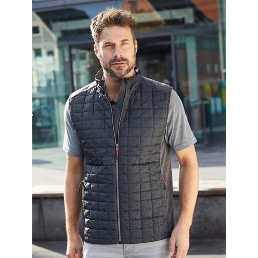 (JN740) Men's Knitted Hybrid Vest