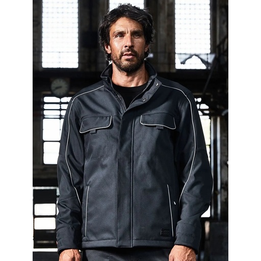 (JN884) Workwear Softshell Jacket - Solid