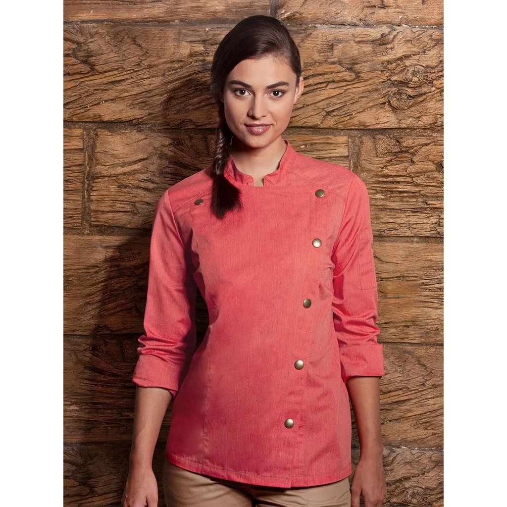 (KJF20) Ladies' Chef Jacket Jeans-Style