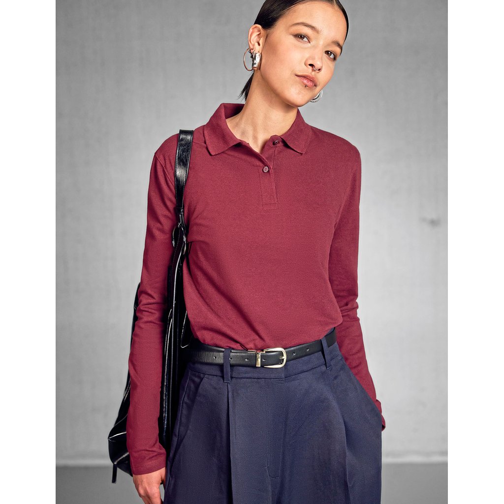 [BCPW462] My Polo 180 Long Sleeve /Women [BCPW462]