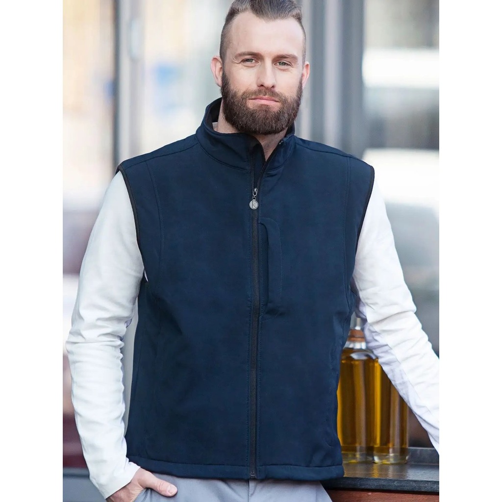 (KWM4) Men's Softshell Waistcoat Classic