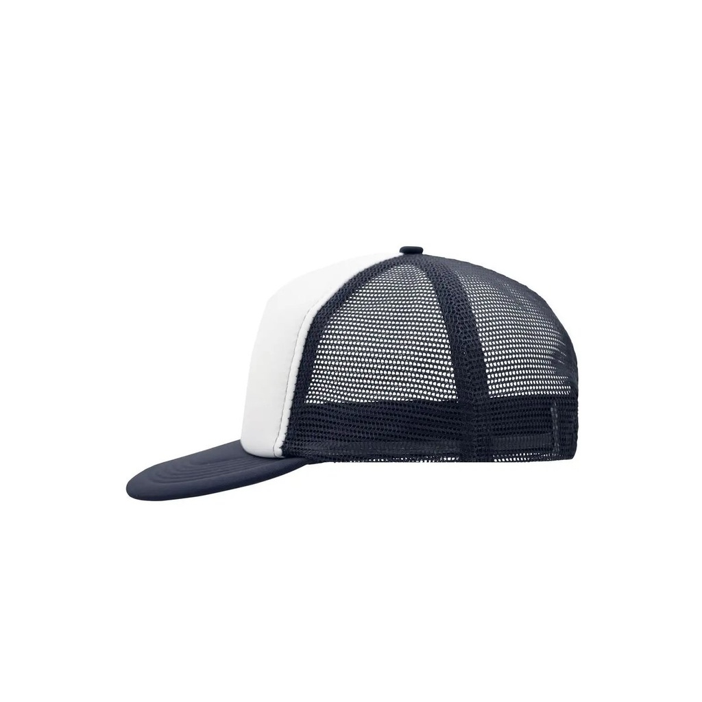 (MB6207) 5 Panel Flat Peak Cap