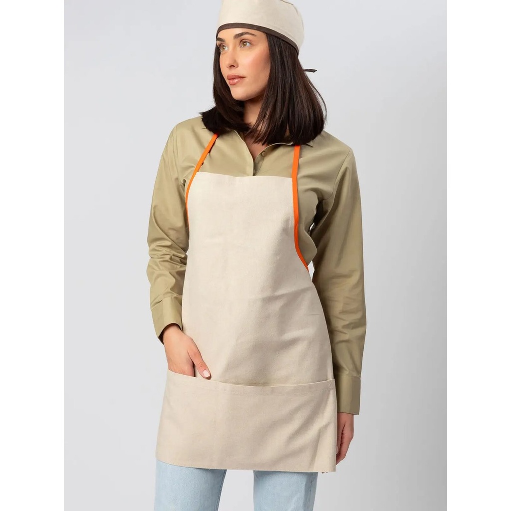 (MI025) Contrast Apron