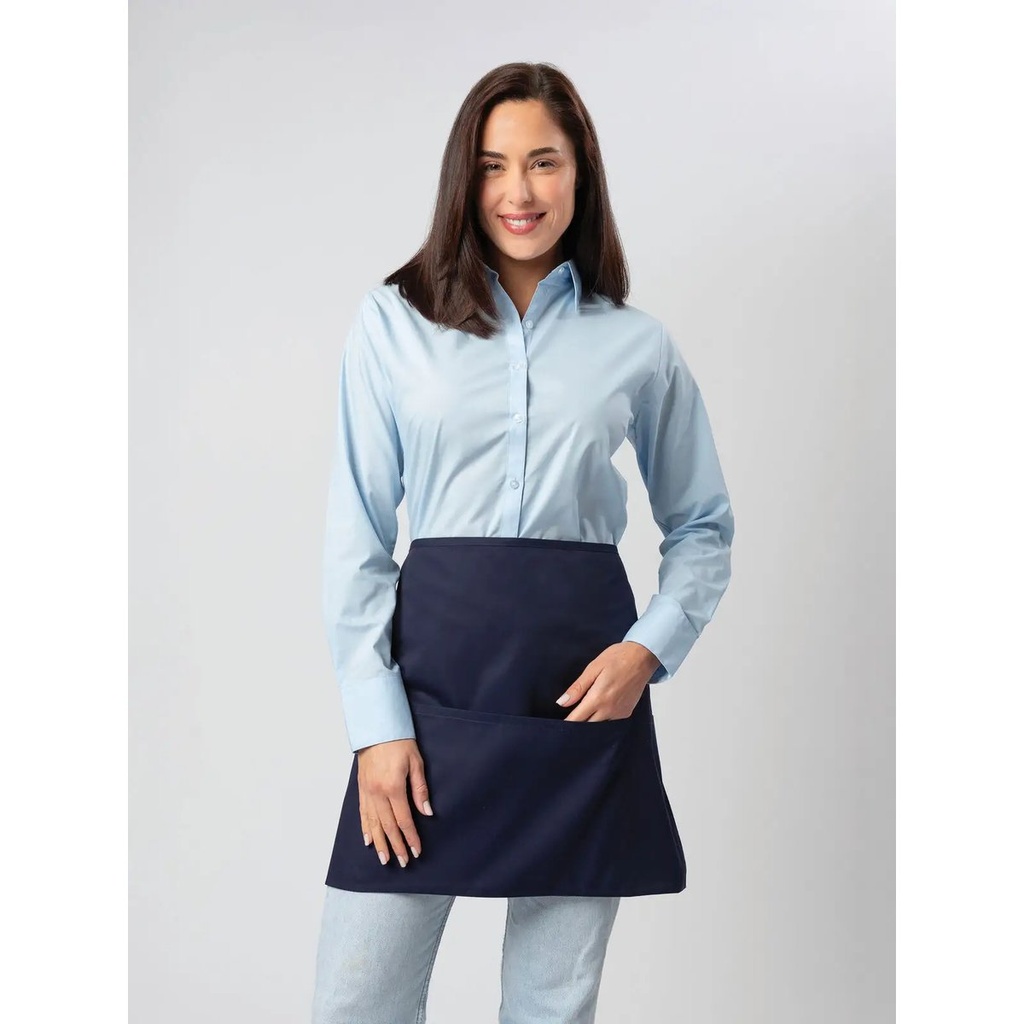 (MI027) Half apron with large pocket