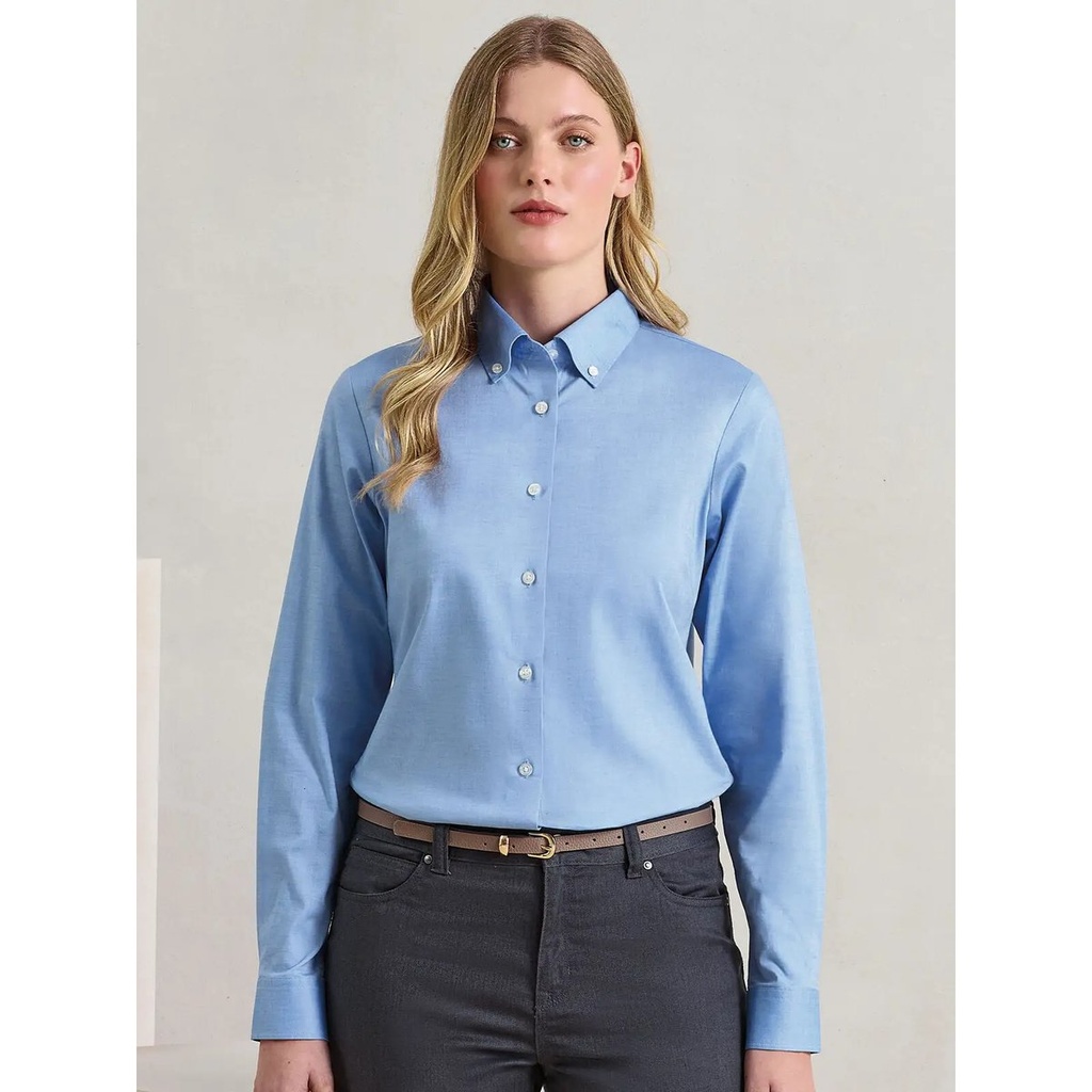 (PR384) Camicia donna Oxford 'Supreme' LS