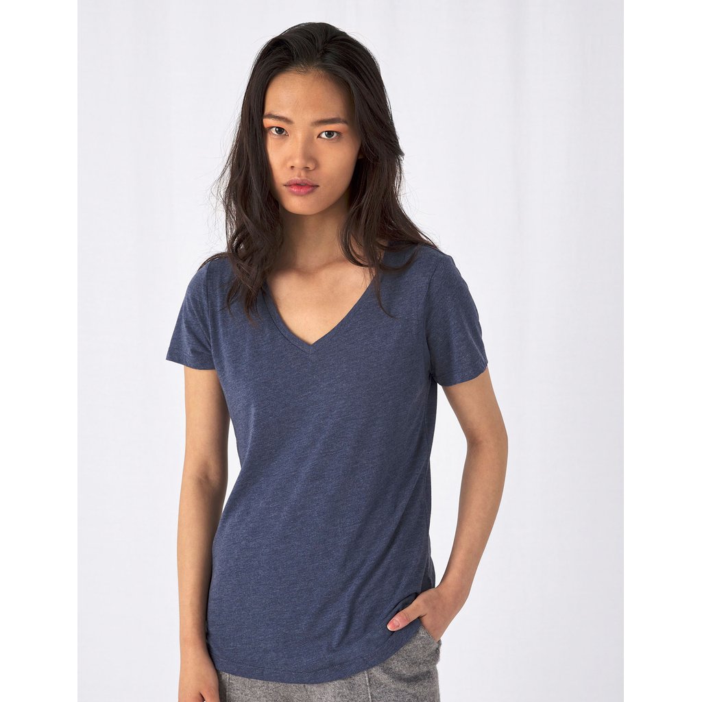 [BCTW058] Women´s V-Neck Triblend T-Shirt