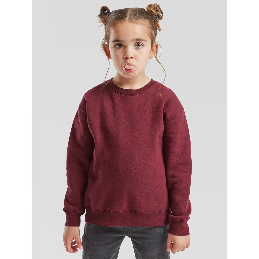 (620310) Felpa Bambino Girocollo Premium