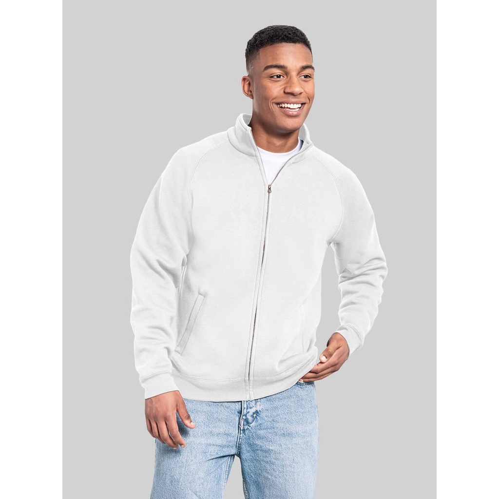 (622900) Felpa Unisex Zip Intera Iconic Premium