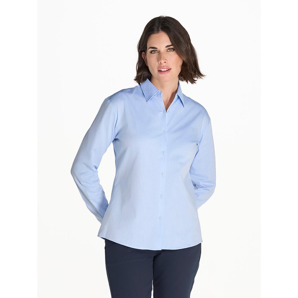 (SHLOXF) Camicia Donna Manica Lunga Oxford