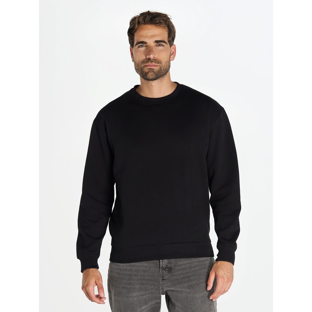 (SWCR240) Felpa Uomo Girocollo Leggera French Terry