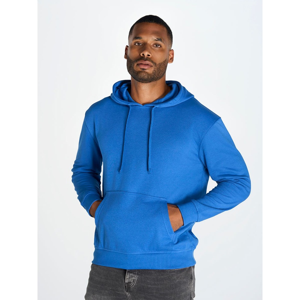 (SWKNG240) Felpa Uomo Cappuccio Leggera French Terry