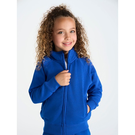 (SWRKFUZIP) Felpa Bambino Zip Intera Premium