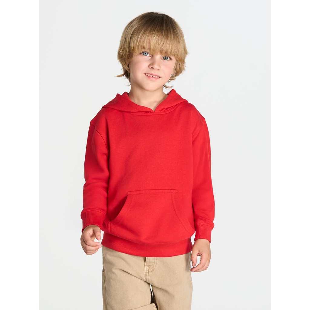 (SWRKKNG240) Felpa Bambino Cappuccio Leggera French Terry