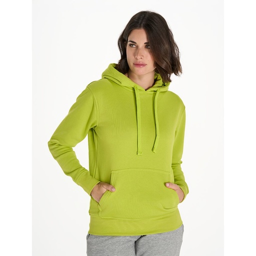 (SWULKNG) Felpa Donna Cappuccio Premium
