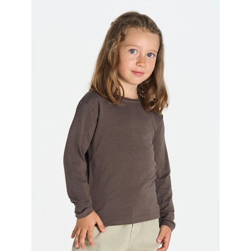 (TSRK150LS) T-Shirt Bambino Manica Lunga Regular