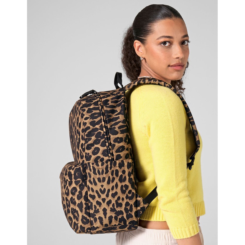 [BG195] Leopard Print Backpack