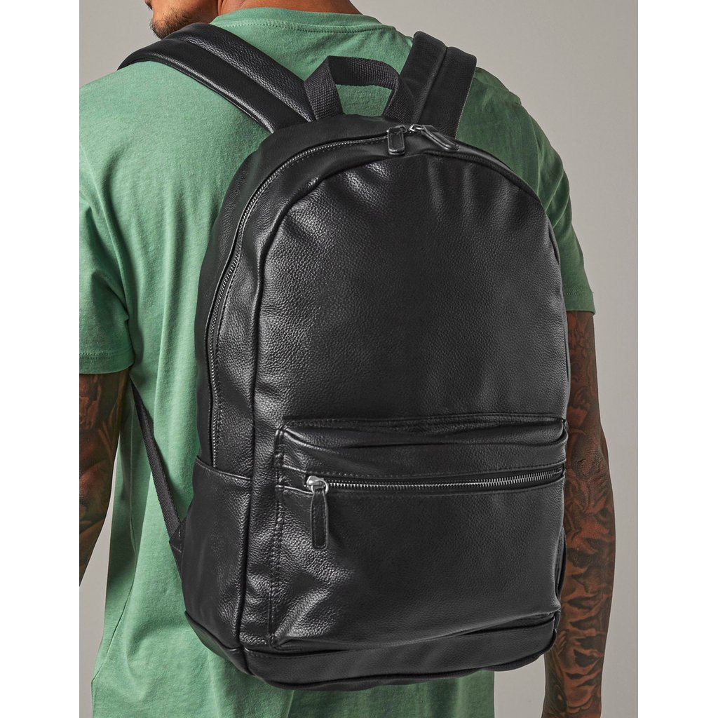 [BG255] Faux Leather Fashion Backpack