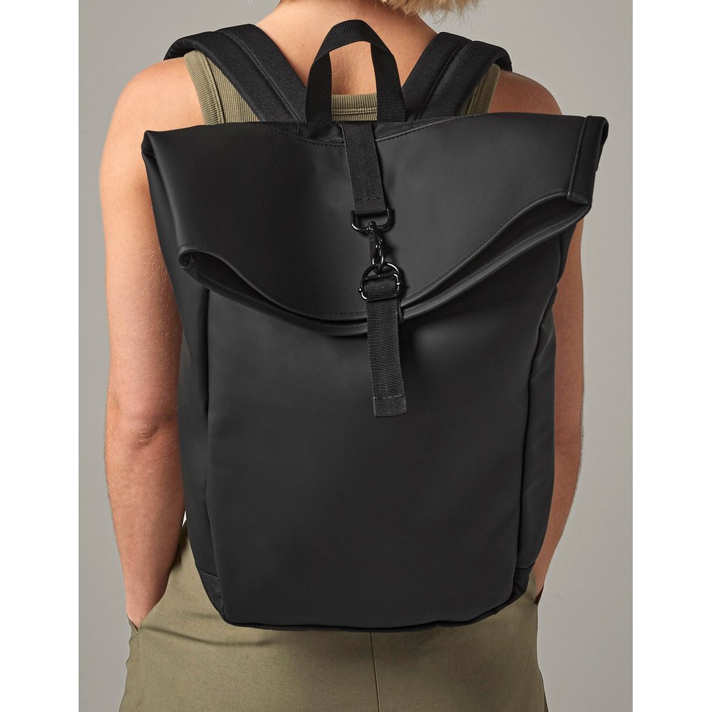 [BG335] Matte PU Roll-Top Backpack [BG335]