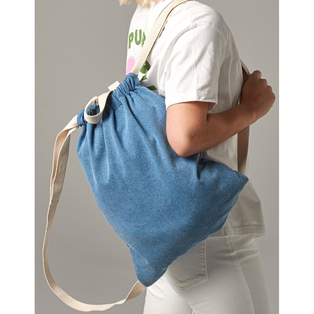 [BG642] Denim Gymsac