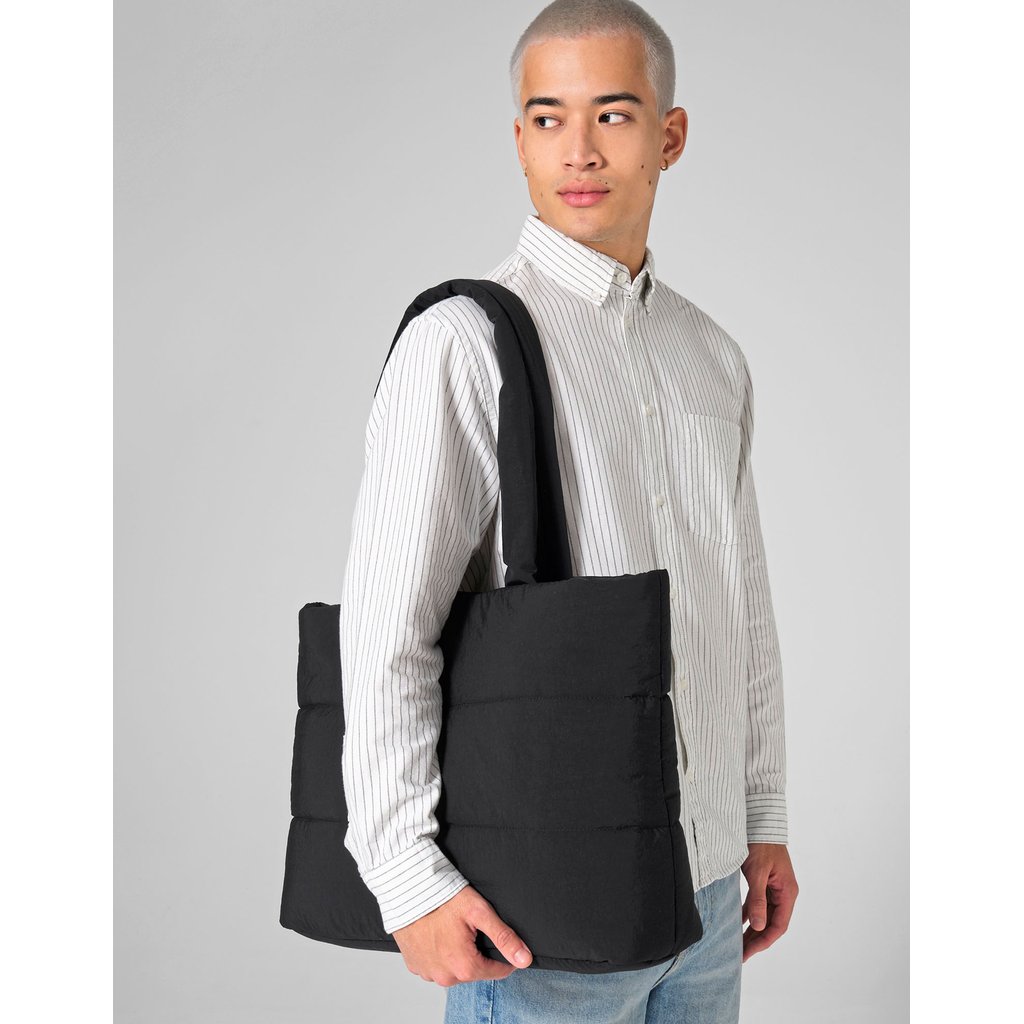 [BG701] Quilted tote Bag