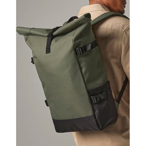 [BG858] Block Roll-Top Backpack [BG858]