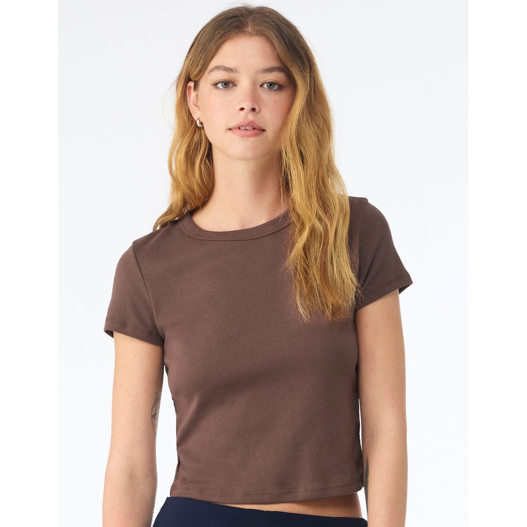 [BL1010] Women´s Micro Rib Baby Tee