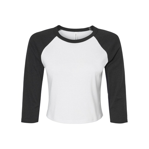 [BL1200] (1200) Women´s Micro Rib 3/4 Raglan Baby Tee [BL1200]