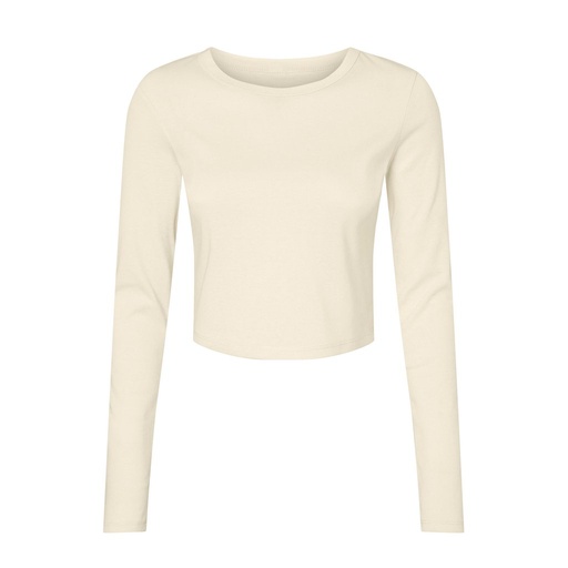 [BL1501] (1501) Women´s Micro Rib Long Sleeve Baby Tee [BL1501]