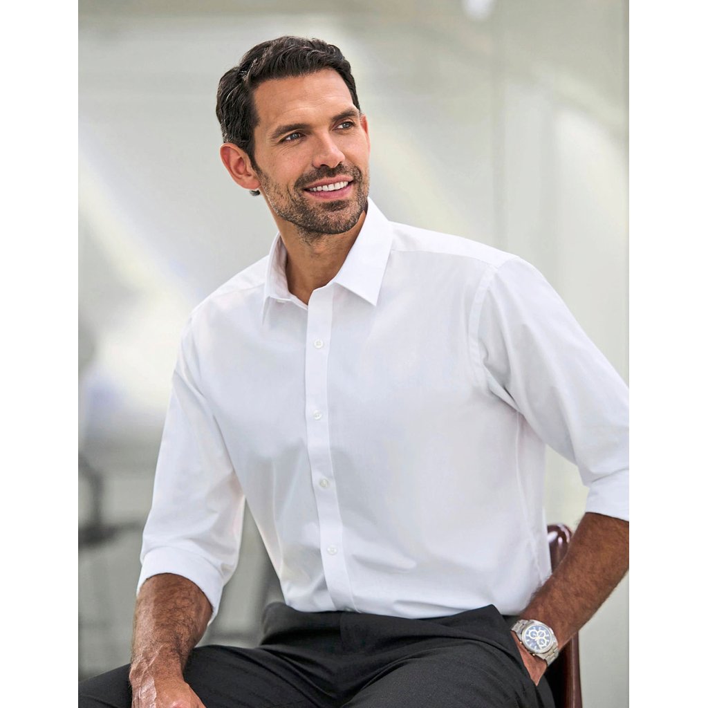 [BR4565] Men´s Classic Fit Shirt Titan Longsleeve [BR4565]